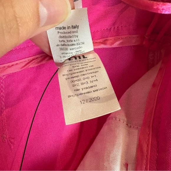 Forte Forte Viscose/Cupro Fluid Trousers NWT in Pink Spirit 2028 - Picture 11 of 11
